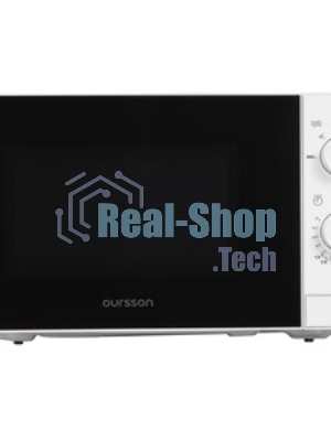 Микроволновая печь Oursson MM2013B/WH белый, 20 л, 700 Вт, переключатели - поворотный механизм