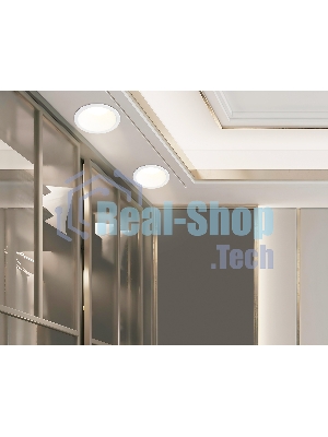 Встраиваемый точечный светильник Ambrella light TN102805 WH белый GU5.3 D81*50