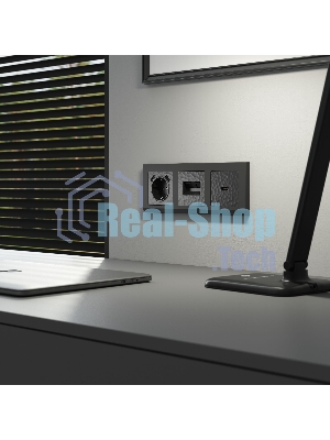 Накладка для розетки HDMI (черный)