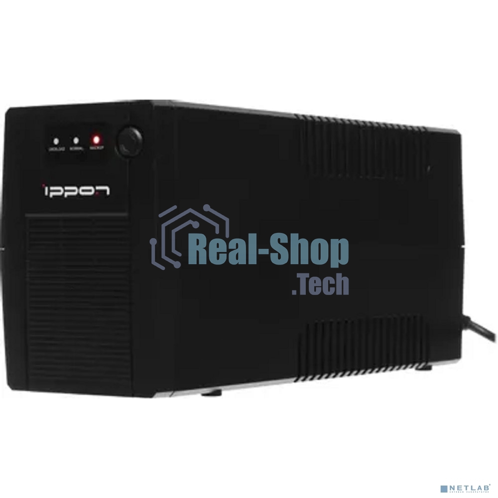 Источник бесперебойного питания Ippon Back Basic 850S New Euro / 850 ВА / 480 Вт / 3 x CEE 7 (евророзетка)