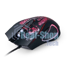 Мышь проводная Qumo Gremlin M37 черный, 3200 dpi, USB, кнопки - 6
