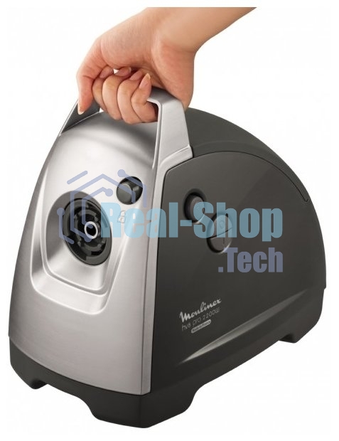 Мясорубка электрическая Moulinex ME688832 черный, 2200 Вт, 4.5 кг/мин, реверс, насадки - 6