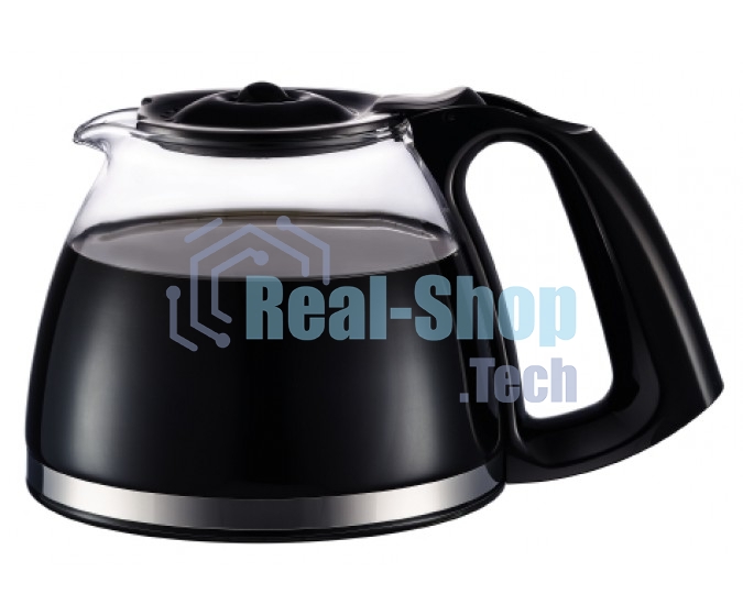 Кофеварка капельная Tefal CM361838 1000Вт серебристый/черный