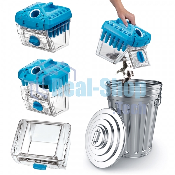 Пылесос Thomas DryBOX+AquaBOX Parkett белый/синий, 325/1700Вт, уборка сухая, пылесборник контейнер 2.6 л