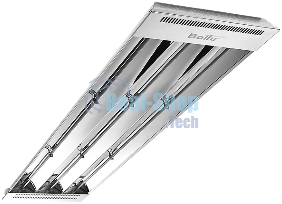 Обогреватель инфракрасный Ballu BIH-T-3.0 серый, 3000 Вт, 30 м2