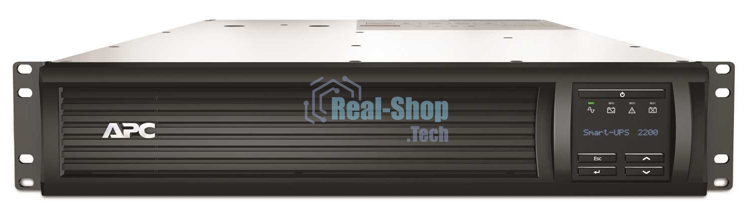 Источник бесперебойного питания APC Smart-UPS SMT2200RMI2UNC/2200 ВА/1980 Вт/8xIEC 320 C13/1xIEC 320 C19