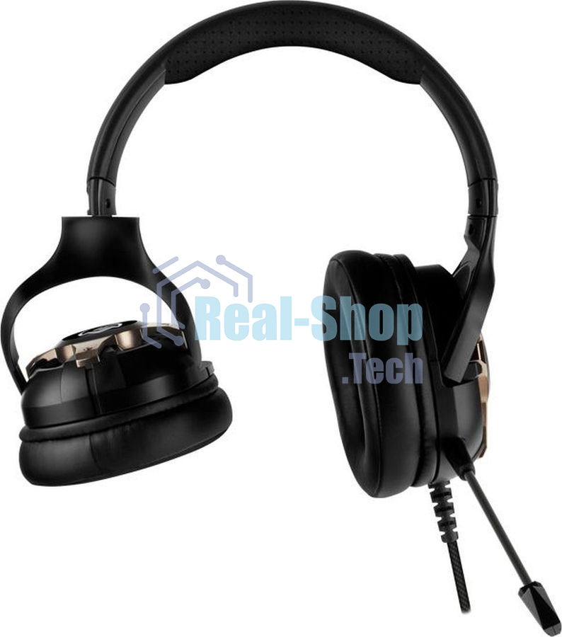 Гарнитура Sven AP-U1100MV чёрный, проводная, USB, подсветка