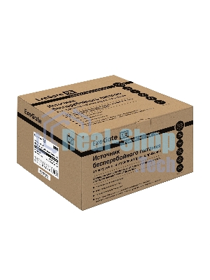 Источник бесперебойного питания ExeGate NEO NNB-1000.LED.AVR.8SH.CH 1000VA/650W, LED, AVR, 8*Schuko, 4*USB-порта для зарядки, черный