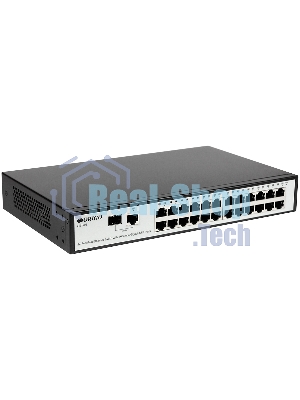 Коммутатор настраиваемый 25-портовый 100 Мбит/с ORIGO OS1225/A1A с гигабитным комбо-портом