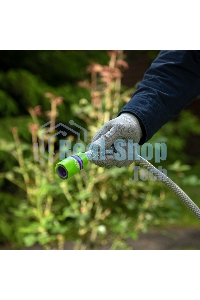 Соединитель пластмассовый быстросъемный для шланга Palisad 1/2