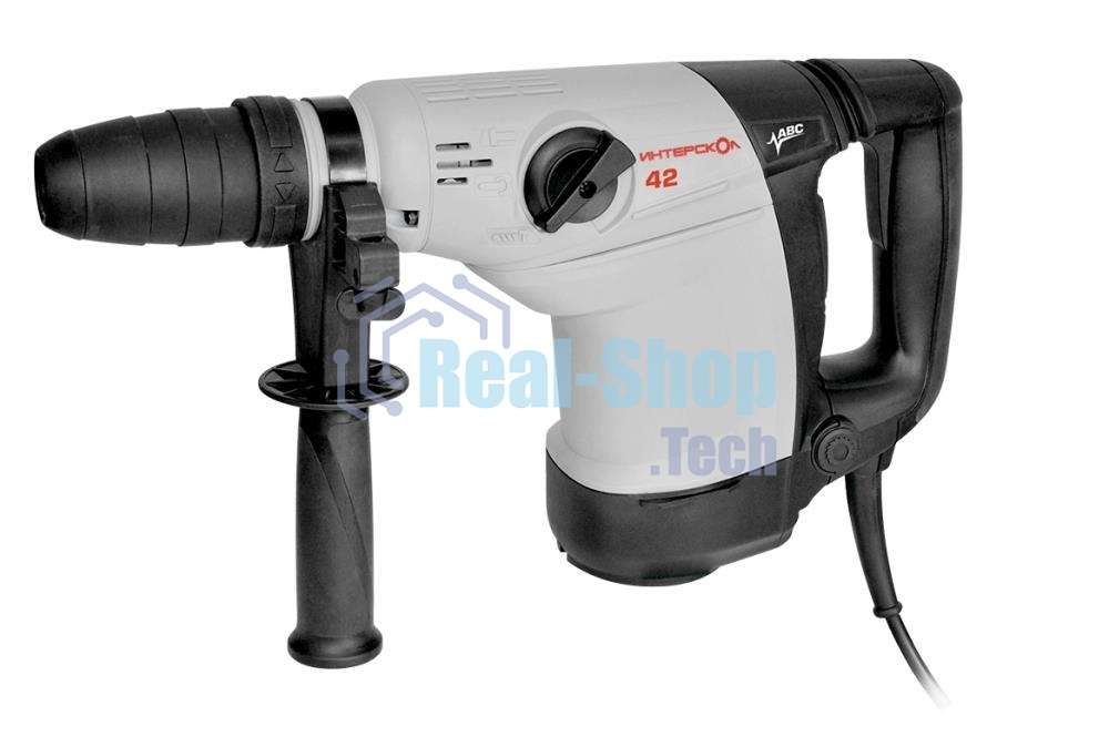 Перфоратор Интерскол П-42/1200ЭВ патрон:SDS-max уд.:11Дж 1200Вт (кейс в комплекте)