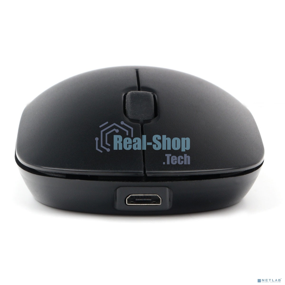 Мышь беспроводная Gembird MUSW-435 черный, 1600 dpi, радиоканал, USB, кнопки - 3