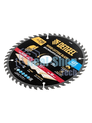 Пильный диск по дереву Denzel ф210 х 30 мм, 48 зубьев 733497