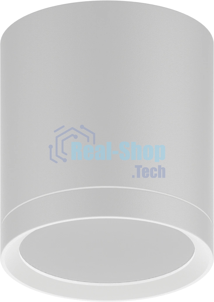 Светильник Gauss Overhead накл цил 6W 420lm 4100K 170-240V IP20 68x75мм белый с расс LED