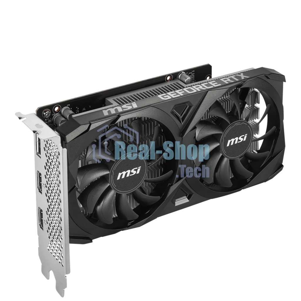 Видеокарта MSI NVIDIA GeForce RTX 3050 VENTUS 2X E 6G PCI-E 4.0 96bit GDDR6 1470/14000 HDMIx2 DPx1 HDCP Ret
