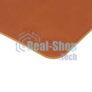 Коврик для мыши из веганской кожи Satechi Vegan-Leather Premium Desk Mat, коричневый