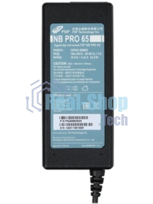 Адаптер питания FSP FSP065-RBBN3 65W/19V, DESKTOP ADAPTER, AC C6, DC 1500мм - 2.5/5.5/11 - 90° (R=1m, C=104pF)