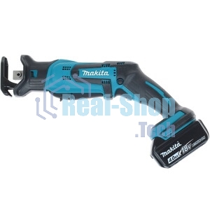 Пила саб аккумуляторная Makita DJR185RME18В 2х4А·чLi-ion 0-3000ход\м ход-13мм рез-50мм 1.5кг