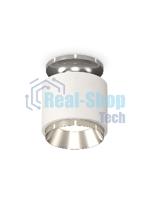 Светильник Ambrella Light XS7510080 SWH/PSL белый песок/серебро полированное MR16 GU5.3 (N7927, C7510, N7032)