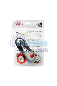 Кабель Cablexpert HDMI CC-HDMI4-0.5M, 19M/19M, v2.0, медь, позол.разъемы, экран, 0.5м, черный, пак