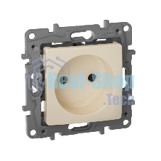 Розетка 2К винты, сл. кость ETIKA 