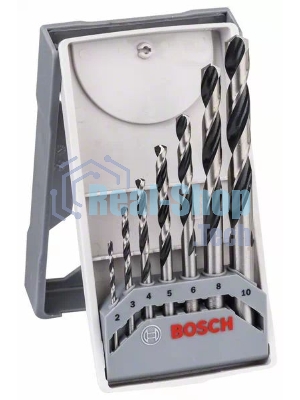 Набор сверл BOSCH 2.608.577.347 HSS PointTeQ 7шт Mini X-Line