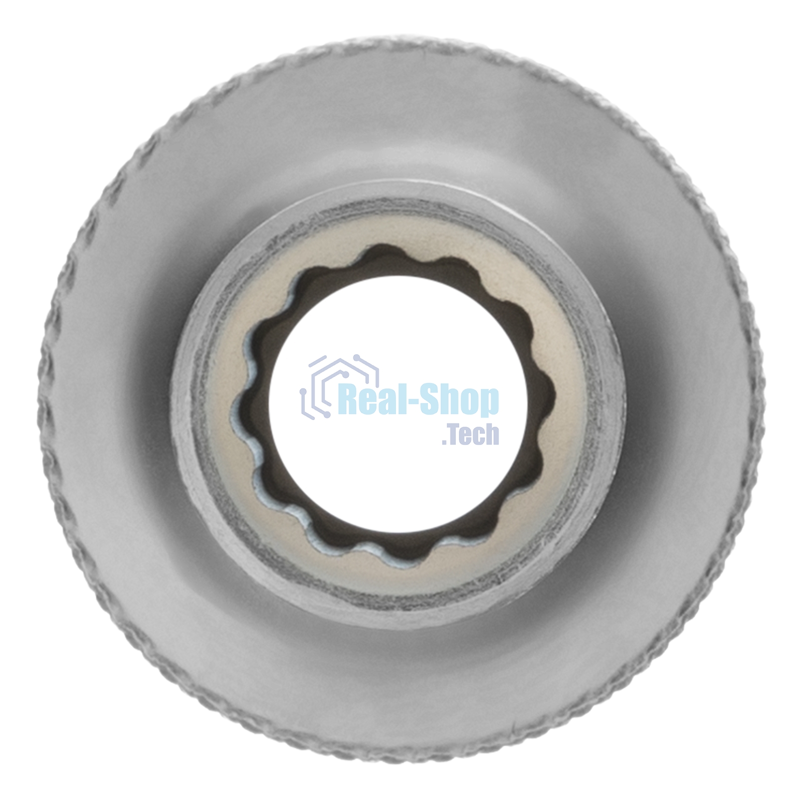 Головка торцевая, 8 мм, 12-гранная, CrV, под квадрат 1/2