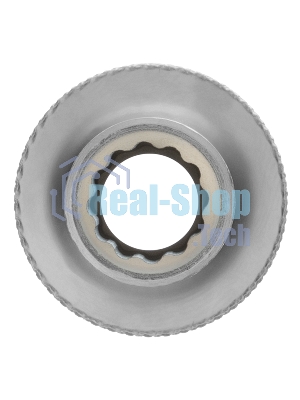 Головка торцевая, 8 мм, 12-гранная, CrV, под квадрат 1/2