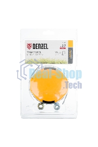 Катушка триммера Denzel полуавтомат. легкая заправка, гайка М10х1,25L; гайка М10х1L; гайка М8х1,25L