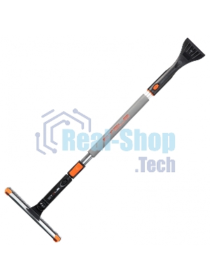 Щетка STELS 55299 щетка-сметка для снега со скребком поворотная голова