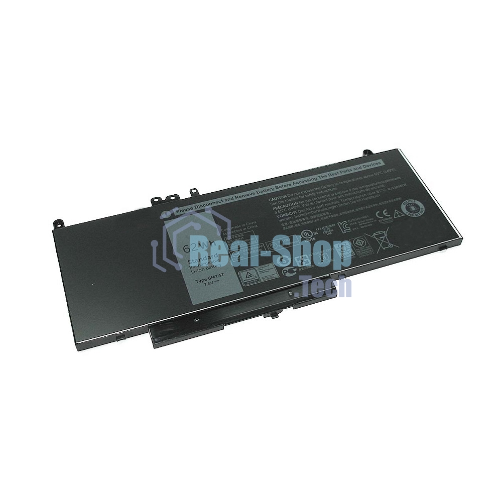 Аккумулятор для ноутбука Dell Latitude 14-E5470, E5450, E5470, E5550, E5570 7.6V 6000mAh