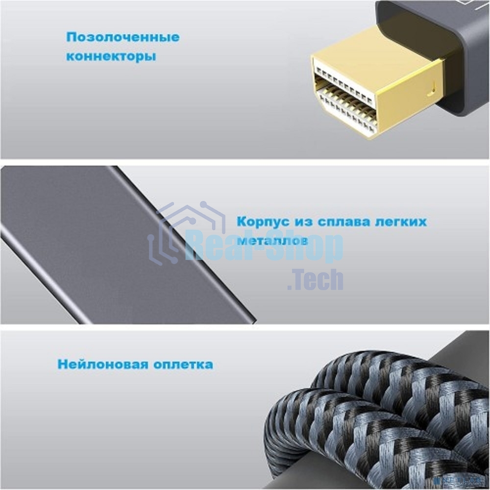 USB-концентратор KS-is KS-567 8K miniDP M на HDMI 15 F (KS-567)
