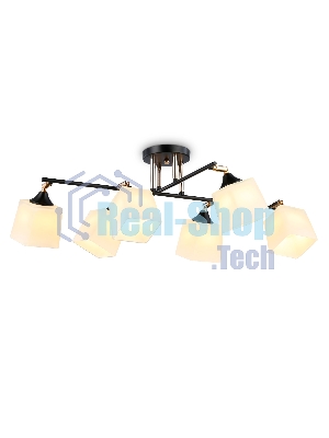 Светильник Ambrella light TR303089/6 BK/FGD/FR черный/золото/белый матовый E27/6 max 40W 800*580*250