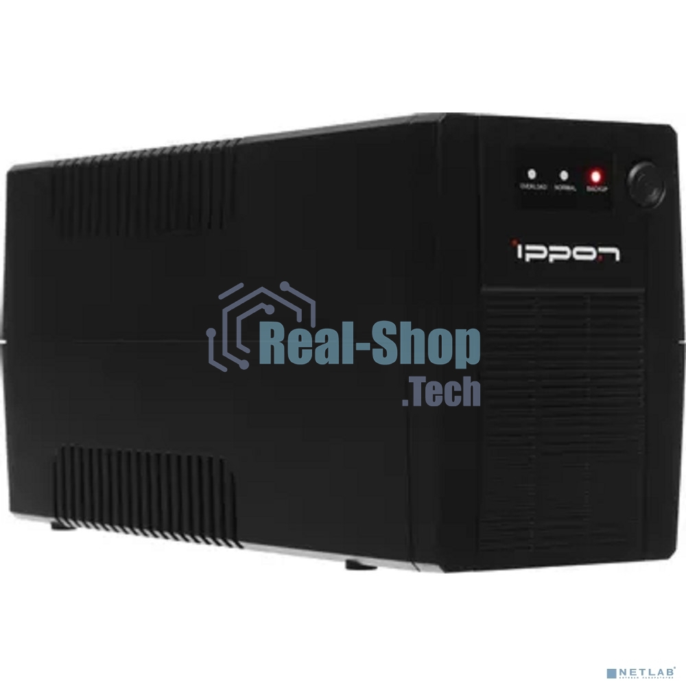 Источник бесперебойного питания Ippon Back Basic 850S New Euro / 850 ВА / 480 Вт / 3 x CEE 7 (евророзетка)
