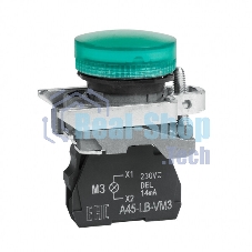 Сигнальная лампа OptiSignal D22 C4-L-M3 зеленая металл 230-240VAC XB4BVM3 Сигнальная лампа OptiSignal D22 C4-L-M3 зеленая металл 230-240VAC XB4BVM3