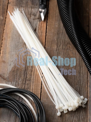 Хомут EKF plc-fl-ctsw-4.8x350 P6.6 стандартный (б), 4.8x350 (100шт) FlexLock PROxima