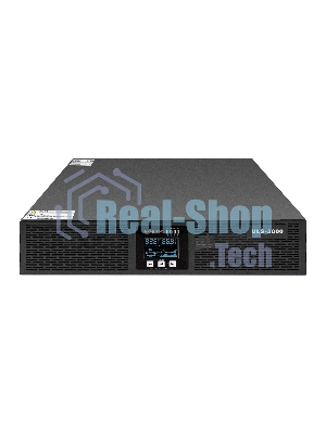 Источник бесперебойного питания On-line ExeGate EP285648RUS PowerExpert ULS-3000.LCD.AVR.C13.USB.RS232.SNMP.2U 3000VA/3000W, On-Line, PF=1, LCD, 6*IEC-C13, RS232, USB, SNMP-slot, Rackmount 2U/Tower, черный