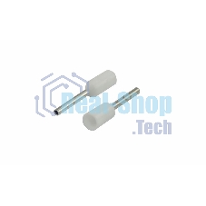 Наконечник штыревой втулочный изолированный Rexant F-8 мм 0.5 мм² (НШВи 0.5-8) белый