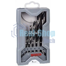 Набор сверл BOSCH 2.608.577.347 HSS PointTeQ 7шт Mini X-Line