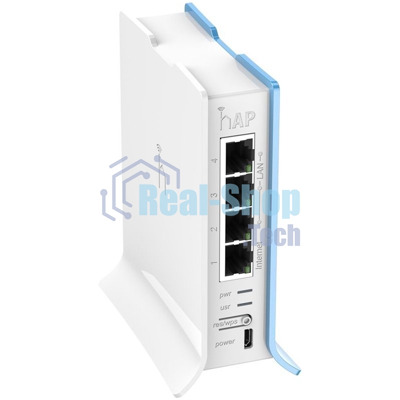 Сетевое оборудование Mikrotik RB941-2nD-TC Беспроводной маршрутизатор MikroTik RouterBOARD hAP lite