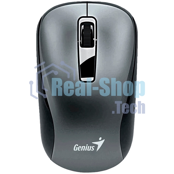 Мышь беспроводная Genius NX-7010 серый, 1200 dpi, радиоканал, USB, кнопки - 3