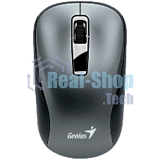 Мышь беспроводная Genius NX-7010 серый, 1200 dpi, радиоканал, USB, кнопки - 3