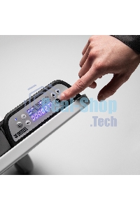 Конвектор гибридный Denzel HybridX-2000 белый, 2000 Вт, 30 м2, термостат, дисплей