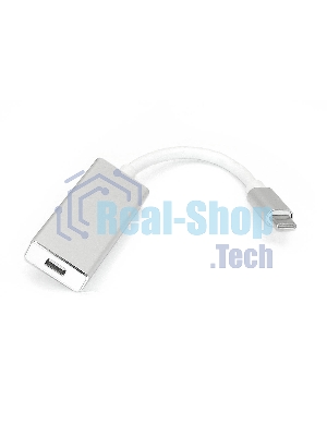 Адаптер Type-C на mini DisplayPort, серебро