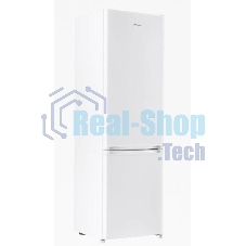 Холодильник Maunfeld MFF180W белый двухкамерный 192/68л морозилка снизу, De Frost