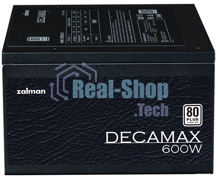 Блок питания Zalman ZM600-LX3, 600Вт, 80 PLUS, 120мм, черный