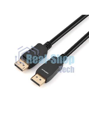 Кабель а/в GoPower Длина 1.8 м Разъемы DisplayPort (m)-DisplayPort (m) черный 00-00028932