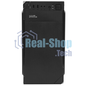 Компьютерный корпус KingPrice KPCC-MN209 черный без БП mATX 1x80мм 2x120мм 2xUSB 2.0 audio
