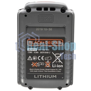 Аккумулятор для Black & Decker CD, KS, PS (BL4018-XJ) 18V 4Ah (Li-ion)