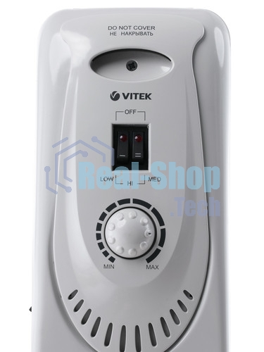 Масляный радиатор Vitek VT-1704 W белый